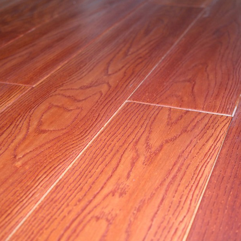 Quercus Rubrum Brown High Glossa solidum lignum Tabulatum