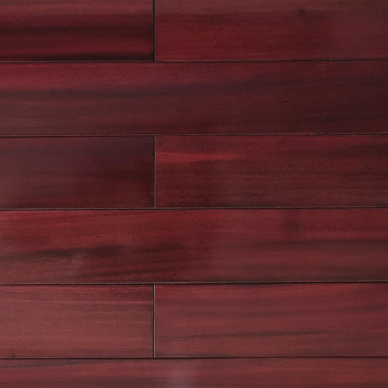 Padauk Deep Red Brown Matte Firmus lignum Tabulatum