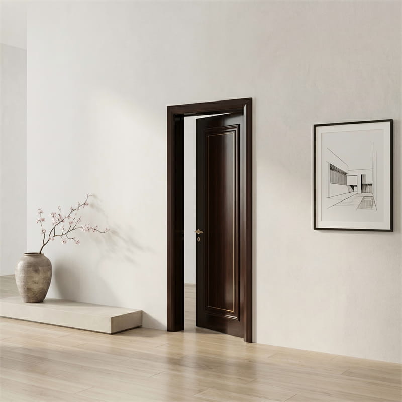 Espresso Obscura Nucis Veneer Door