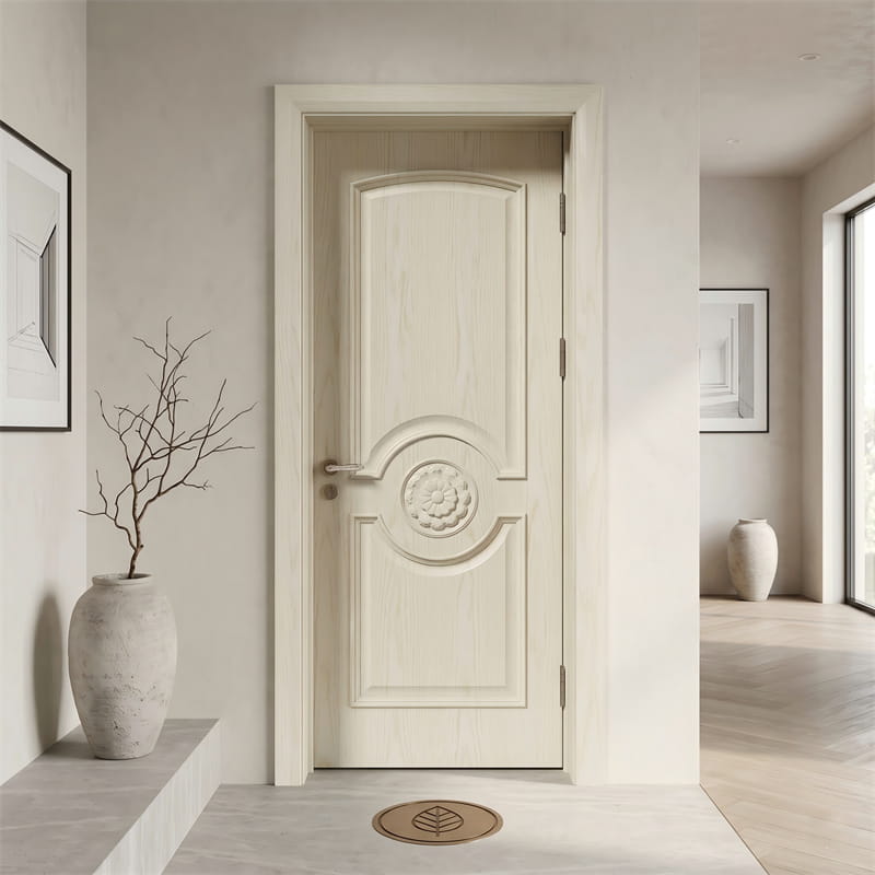 Antique Eburneum Fraxinum Veneer Door